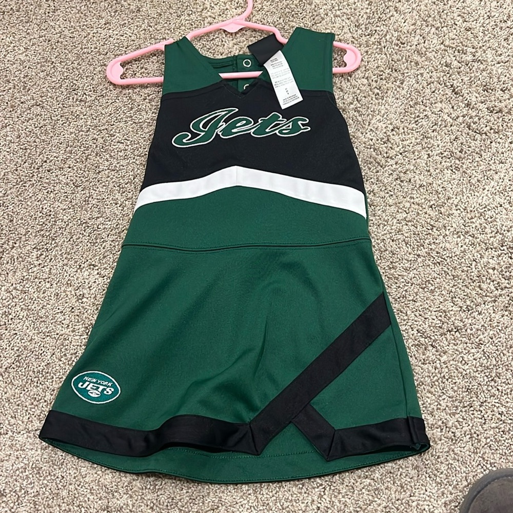 Jets cheerleader outfit 3t